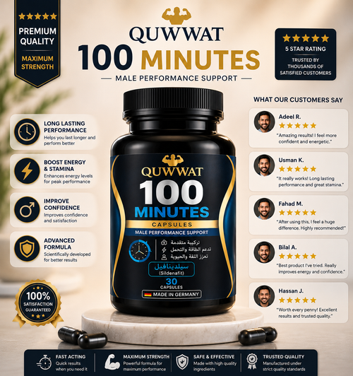 Quwwat 100 Minutess C@psules For Men